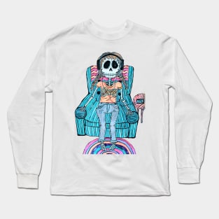 Lively Bones, Groovy Long Sleeve T-Shirt